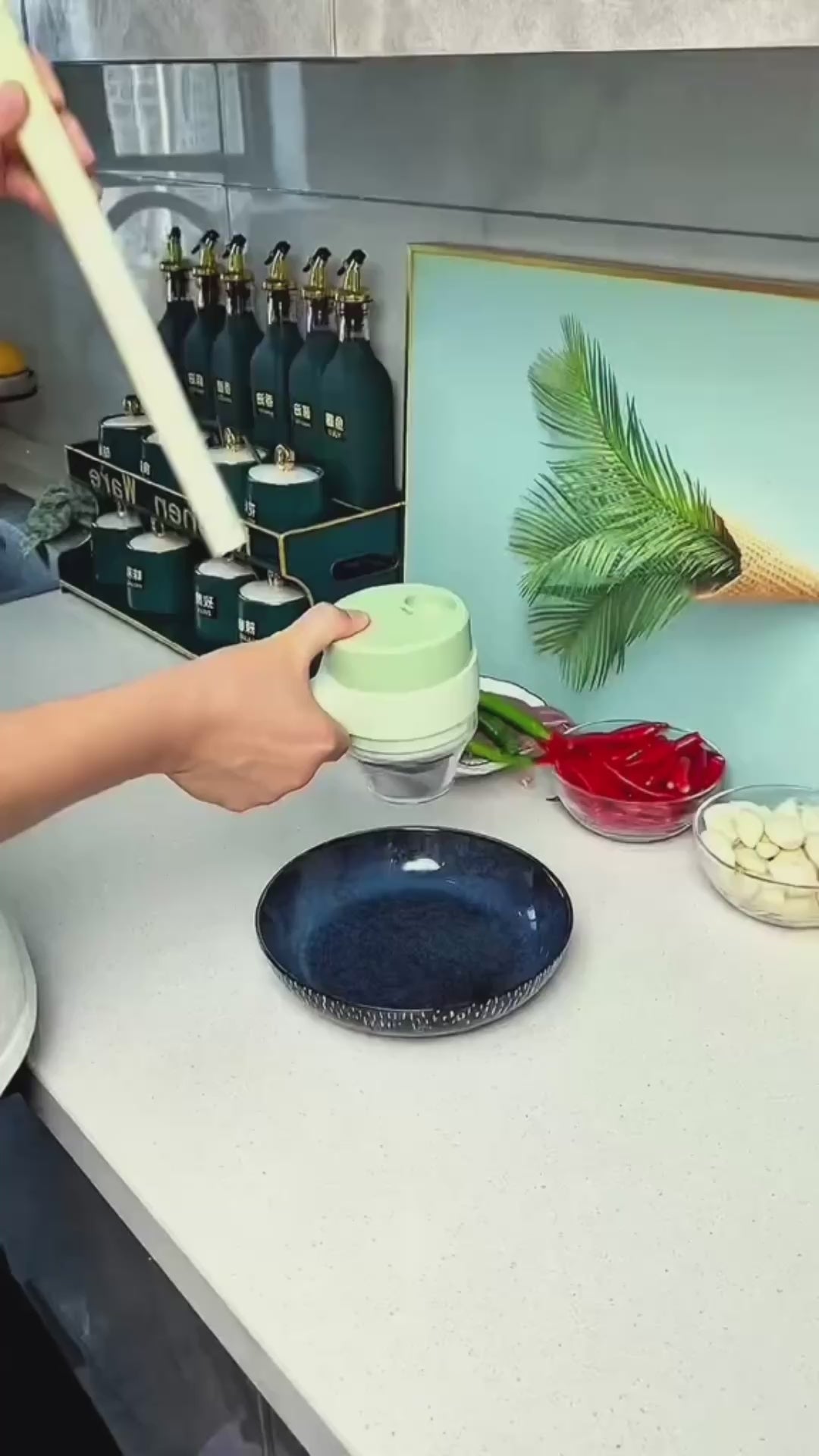 Multi-Function Electric Food Chopper